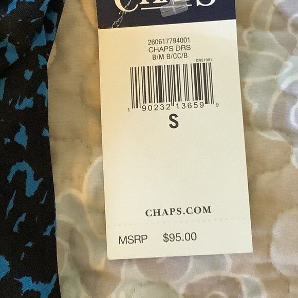 NWT Chaps Sleeveless Dress Size: Small - Picture 8 of 8